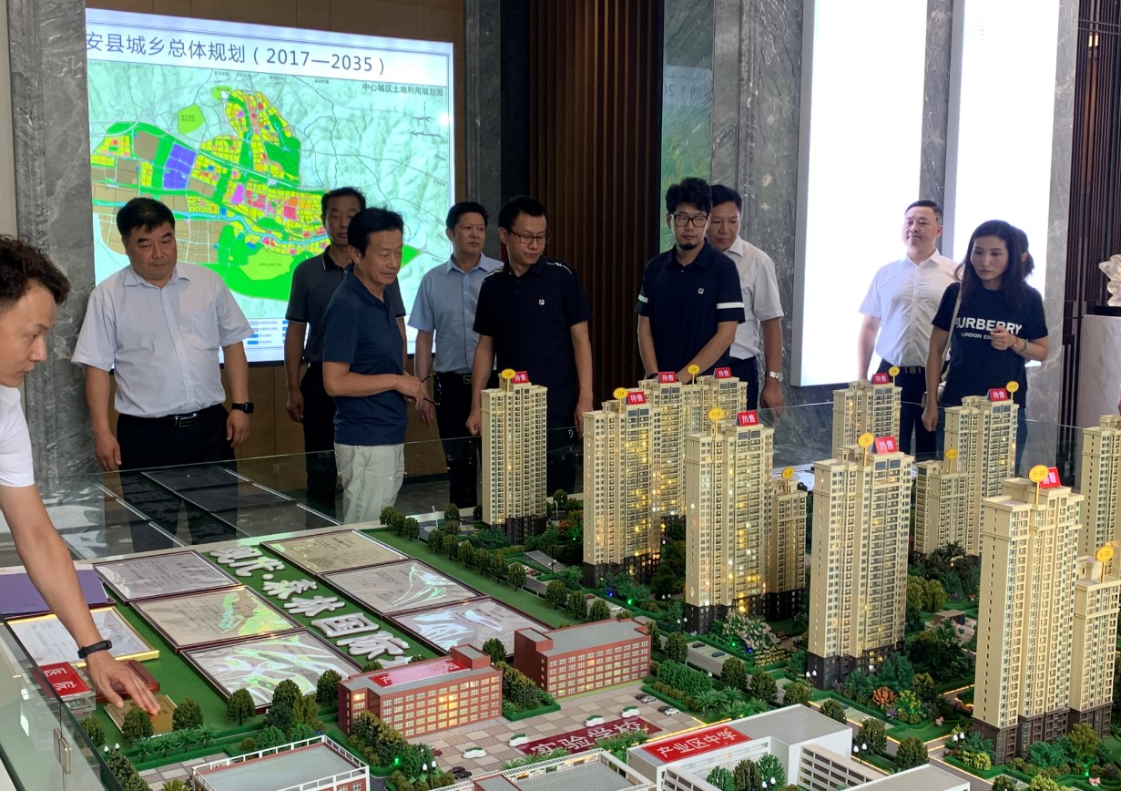 董事长赴洛阳项目视察调研-现代城建集团